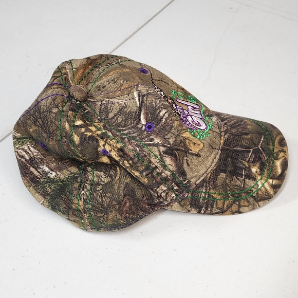 Camo Kids Hat with Embroidered Design - Picture 5 of 6